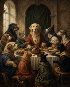 The Last Treat custom pet portrait