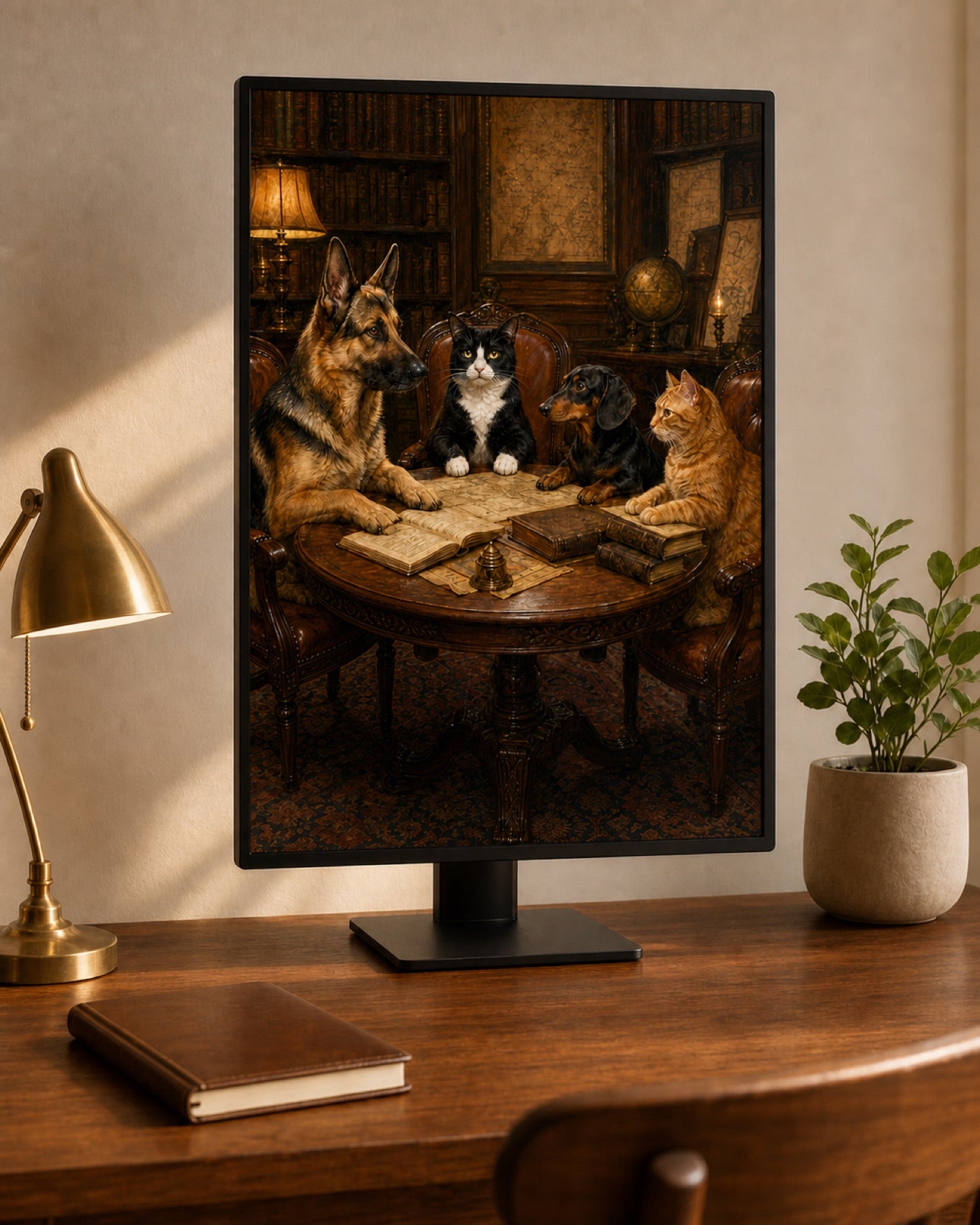 Great Pet Council portrait displayed on a desktop screen