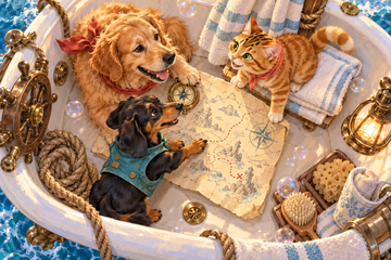 A scene from Every Pet We've Loved, Together